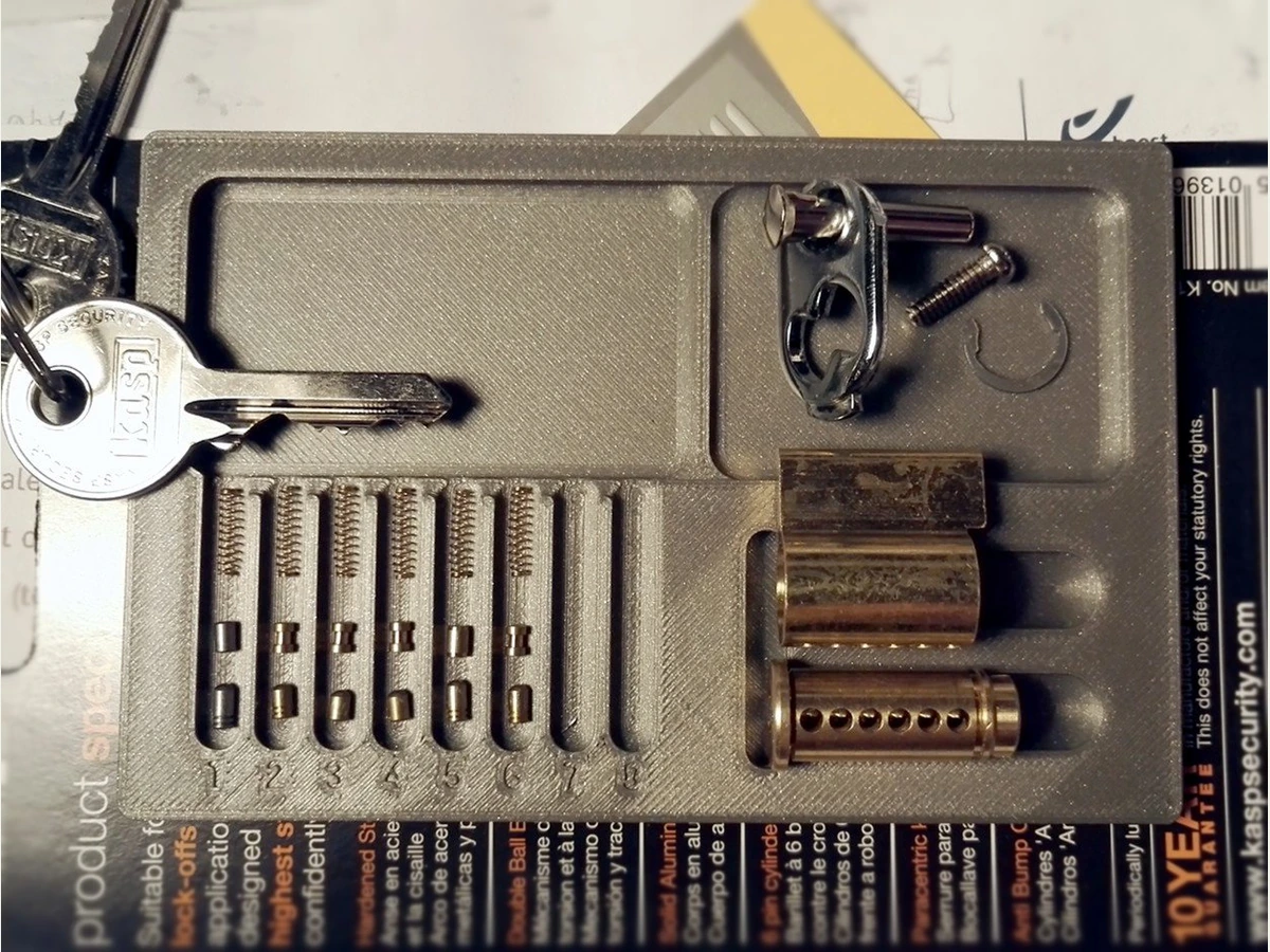 Lock Pinning Tray LPL Style